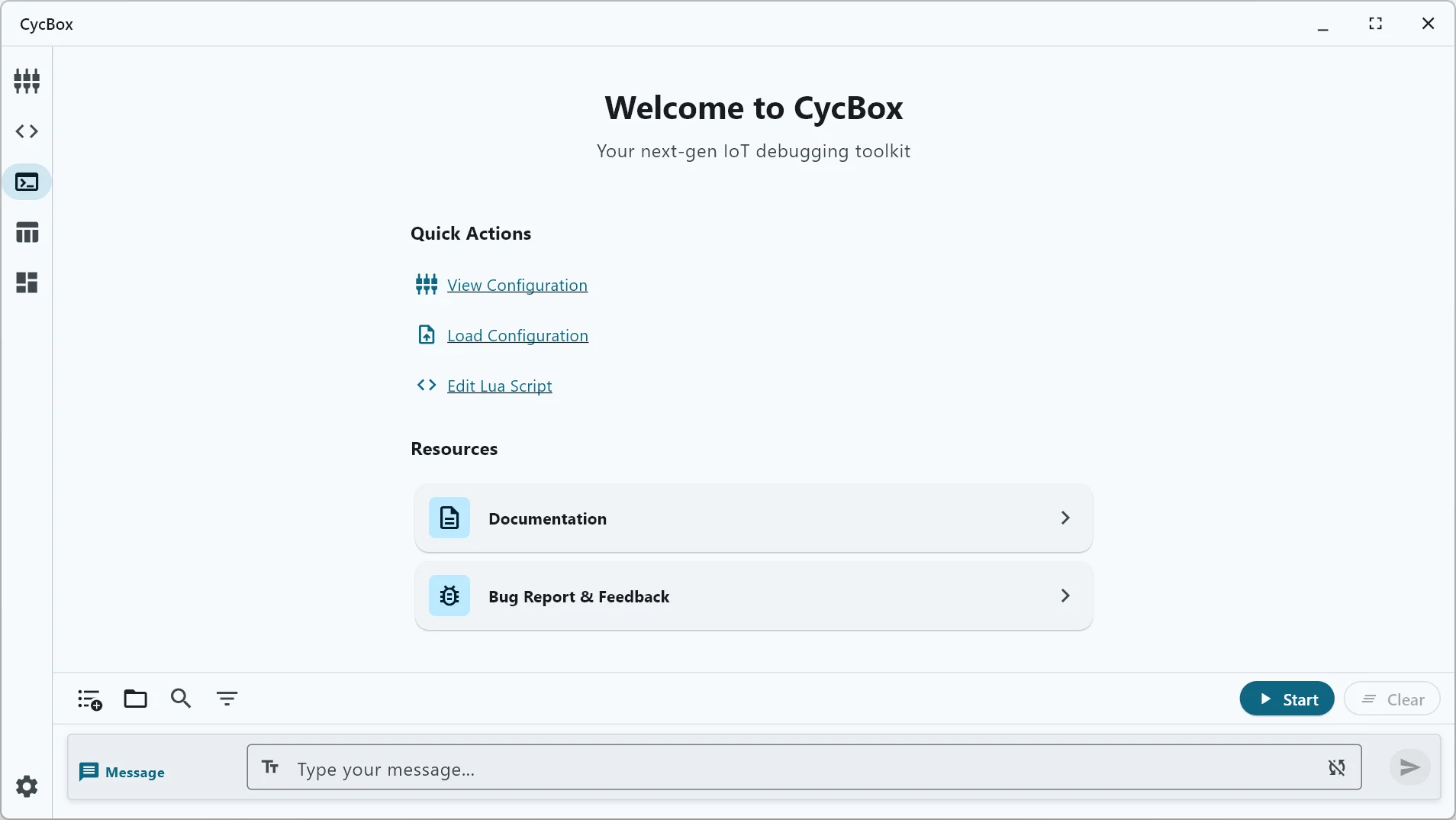 CycBox Main Interface