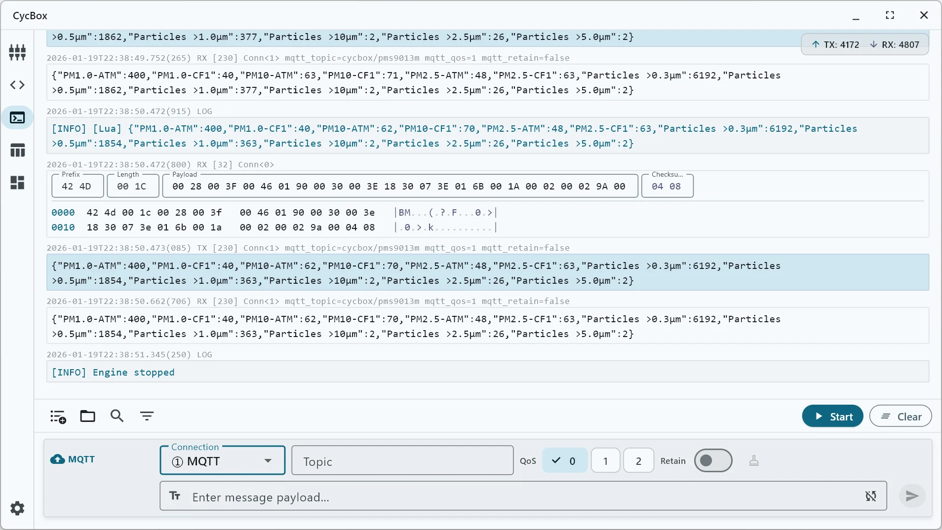 Serial Terminal Interface